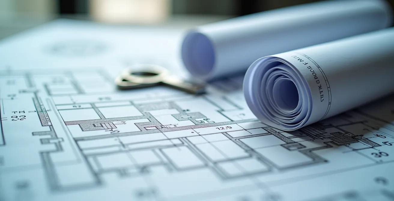 Analyse eines Bebauungsplans beim deutschen Bauamt