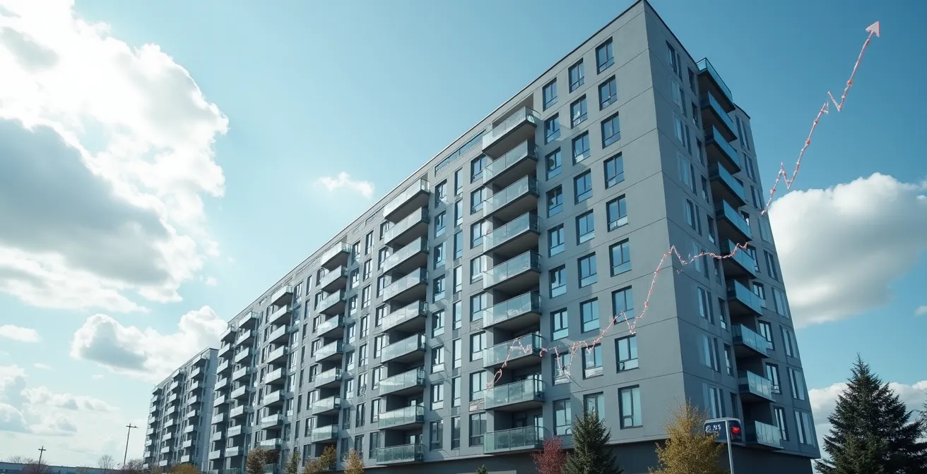 Visualisierung eines dynamischen Rücklagenmodells mit Baupreisindex-Anpassung