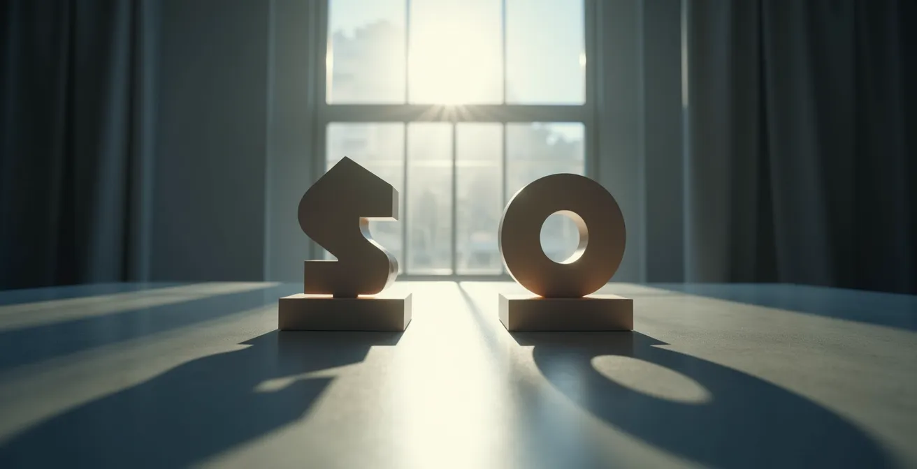 Abstrakte Darstellung der Trennung zwischen finanziellen Anreizen und Innovationszielen